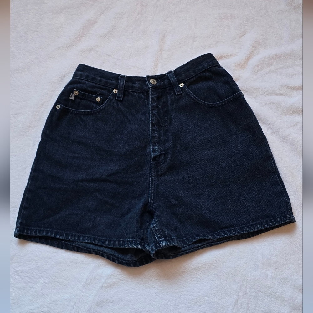 Route 66 Women's Midnight Blue Denim Shorts Vitage